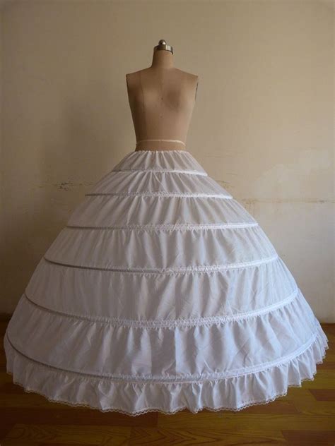 crinoline wedding gown|More.